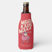 Rafraichisseur De Bouteilles Mele Kalikimaka Père Noël Flamant rose Noël Getawa (Bottle Devant)