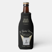 Rafraichisseur De Bouteilles Mémorial photo en mémoire d'amour (Bottle Devant)