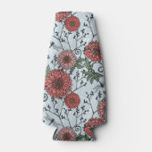 Rafraichisseur De Bouteilles Modèle floral 3 (Devant)