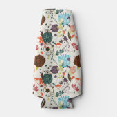 Rafraichisseur De Bouteilles Modèle floral rétro 2 (Devant)