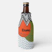 Rafraichisseur De Bouteilles Moderne Abstraite du milieu du siècle (Bottle Devant)