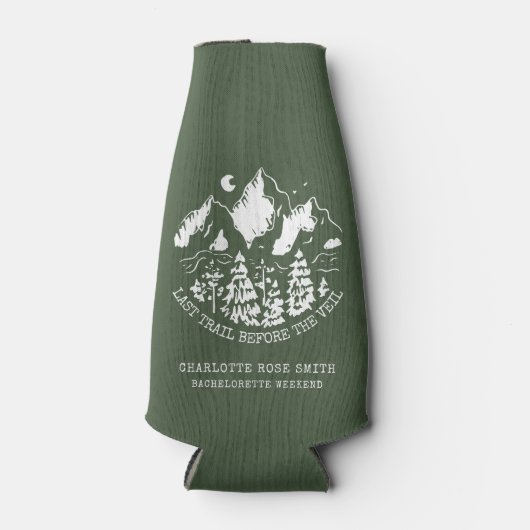 Rafraichisseur De Bouteilles Moderne Simple Camping Bachelorette Party (Devant)