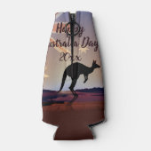 Rafraichisseur De Bouteilles Modifier le drapeau texte Kangaroo Australia Day (Dos)
