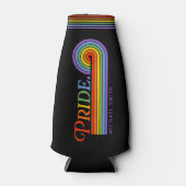 Rafraichisseur De Bouteilles Mois de fierté Rainbow LGBTQ Amour (Devant)