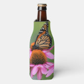 Rafraichisseur De Bouteilles Monarque sur l'échinacée (Bottle Devant)