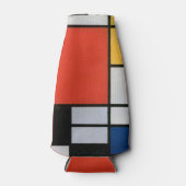 Rafraichisseur De Bouteilles Mondrial Composition Rouge Jaune Bleu Noir (Devant)