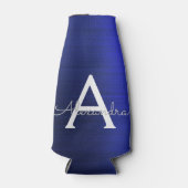 Rafraichisseur De Bouteilles Mongram de Silver Navy (Devant)