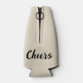 Rafraichisseur De Bouteilles Monogramme de gâteau mariage (Dos)
