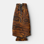 Rafraichisseur De Bouteilles Monogramme en bois de burl (Dos)