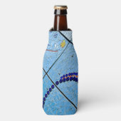 Rafraichisseur De Bouteilles Mosaïque bleue (Bottle Devant)