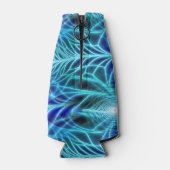 Rafraichisseur De Bouteilles Motif à répétition électrique bleu brillant (Dos)