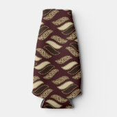 Rafraichisseur De Bouteilles Motif africain de la peau de guépard (Devant)