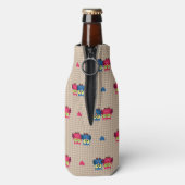 Rafraichisseur De Bouteilles Motif avec chouettes amoureuses (Bouteille Dos)
