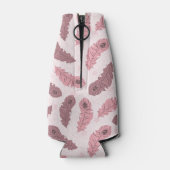 Rafraichisseur De Bouteilles motif avec plumes de paon (Dos)