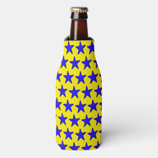 Rafraichisseur De Bouteilles Motif Blue Star (Bottle Devant)