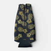 Rafraichisseur De Bouteilles Motif d'ananas bleu marine (Dos)