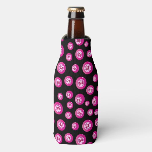 Rafraichisseur De Bouteilles Motif de balle rose mignon (Bottle Devant)