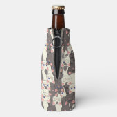 Rafraichisseur De Bouteilles Motif de chats blancs et gris (Bouteille Dos)