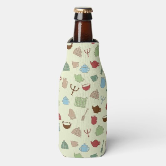 Rafraichisseur De Bouteilles Motif de cuisine (Bottle Devant)