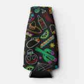 Rafraichisseur De Bouteilles Motif de Fiesta du Mexique (Devant)
