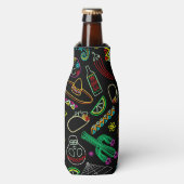 Rafraichisseur De Bouteilles Motif de Fiesta du Mexique (Bottle Devant)
