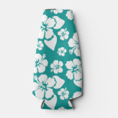 Rafraichisseur De Bouteilles Motif de fleurs d'Hibiscus hawaïen (Devant)