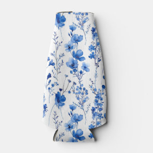 Rafraichisseur De Bouteilles Motif de fleurs sauvages en papier à la française 