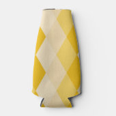 Rafraichisseur De Bouteilles Motif de forme Rhombus à teinte jaune (Devant)