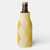 Rafraichisseur De Bouteilles Motif de forme Rhombus à teinte jaune (Bottle Devant)