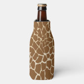 Rafraichisseur De Bouteilles Motif de fourrure Giraffe Imprimer (Bottle Devant)