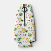 Rafraichisseur De Bouteilles Motif de la Fête de la Harpe celtique St. Patrick (Dos)