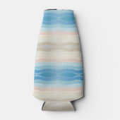 Rafraichisseur De Bouteilles Motif de répétition de salé de rivage côtier (Devant)