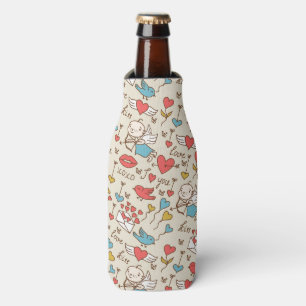 Rafraichisseur De Bouteilles Motif de Saint-Valentin avec le cupidon