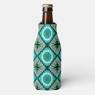 Rafraichisseur De Bouteilles Motif de Suzani avec des motifs d'Ouzbékistan et