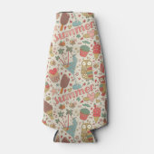 Rafraichisseur De Bouteilles Motif D'Été Avec Glace (Devant)