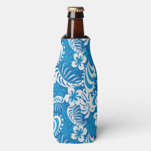 Rafraichisseur De Bouteilles Motif d'Hibiscus tropical (Bottle Devant)