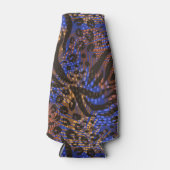Rafraichisseur De Bouteilles Motif d'impression Leopard et Zebra (Devant)