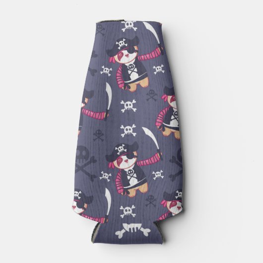 Rafraichisseur De Bouteilles Motif d'ours Panda Pirate (Devant)