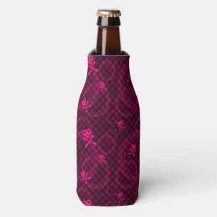 Rafraichisseur De Bouteilles Motif Emo Rose Avec Cercles