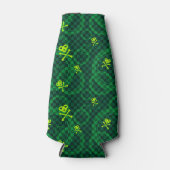 Rafraichisseur De Bouteilles Motif Emo Vert Avec Cercles (Devant)