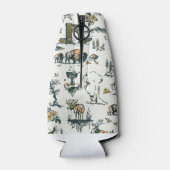 Rafraichisseur De Bouteilles Motif faunique du parc national Yellowstone (Dos)