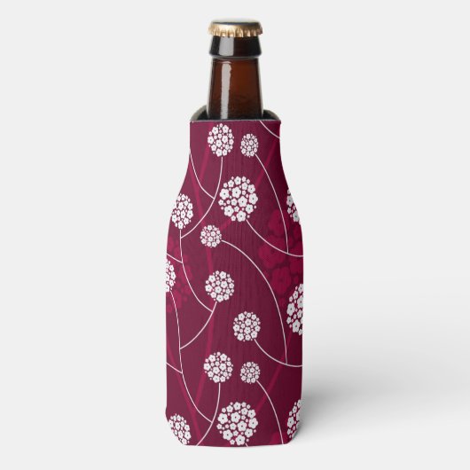 Rafraichisseur De Bouteilles motif floral Abstrait (Bottle Devant)