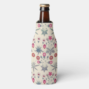 Rafraichisseur De Bouteilles Motif floral de marguerite de William Morris rouge