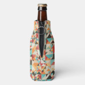 Rafraichisseur De Bouteilles Motif géométrique de ton (Bouteille Dos)