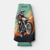 Rafraichisseur De Bouteilles Motocross de nom personnalisé (Devant)
