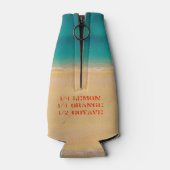 Rafraichisseur De Bouteilles Mur en brique bleu et Re, (Dos)