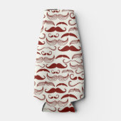 Rafraichisseur De Bouteilles Mustache motif, style rétro 3 (Devant)