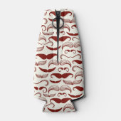 Rafraichisseur De Bouteilles Mustache motif, style rétro 3 (Dos)