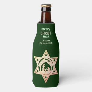 Rafraichisseur De Bouteilles Nativité de Noël personnalisée
