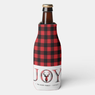 Rafraichisseur De Bouteilles Noël Plaid personnalisé